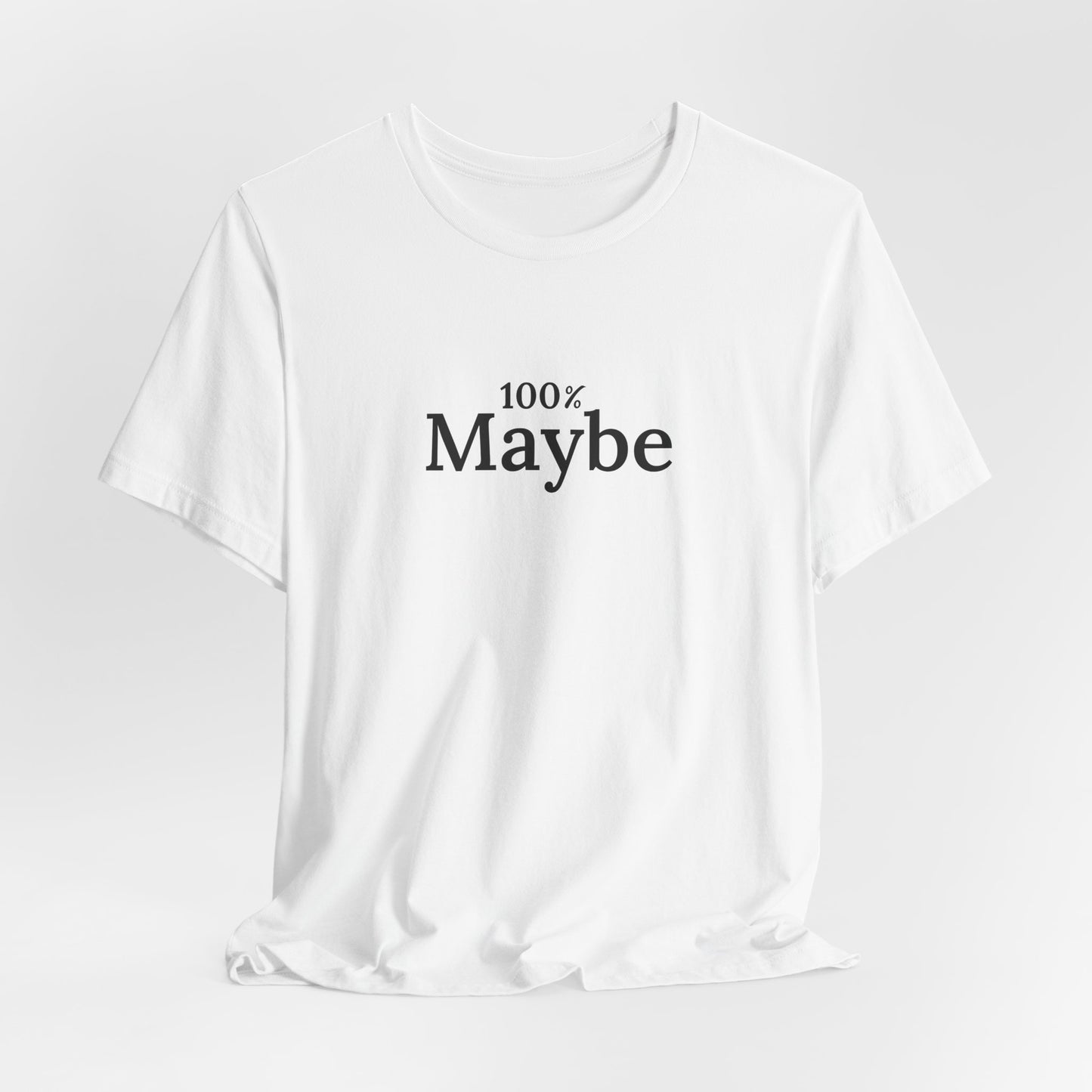 100% Maybe.