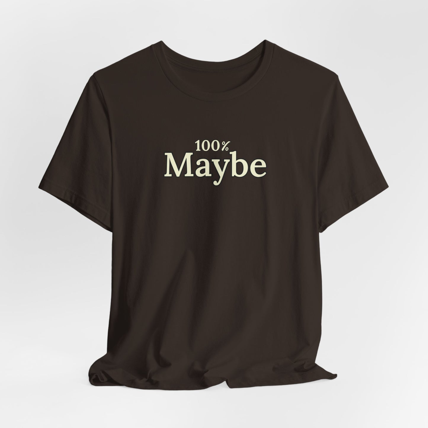 100% Maybe.