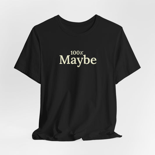 100% Maybe.